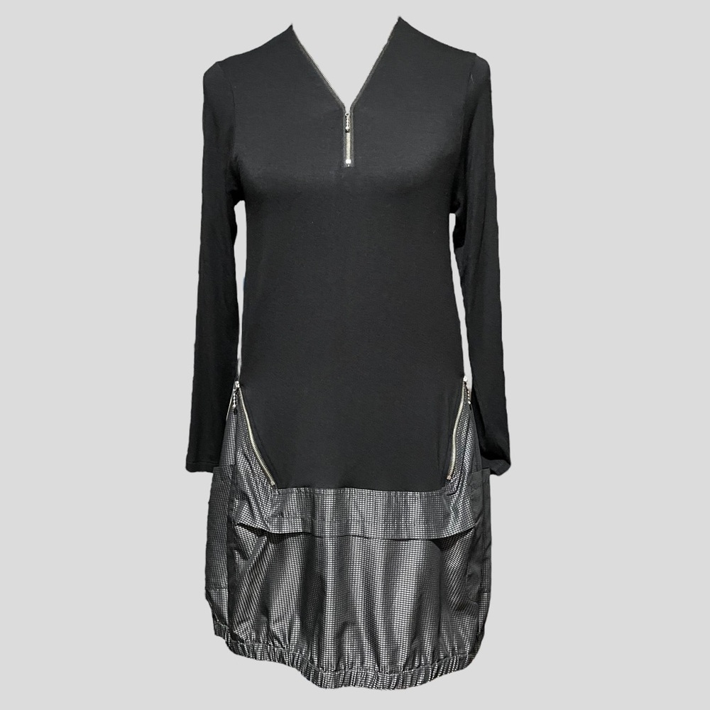 Comfy USA Cute Mixed Media Dress!  XS